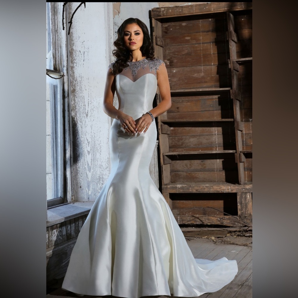 Mikado Satin wedding dress
